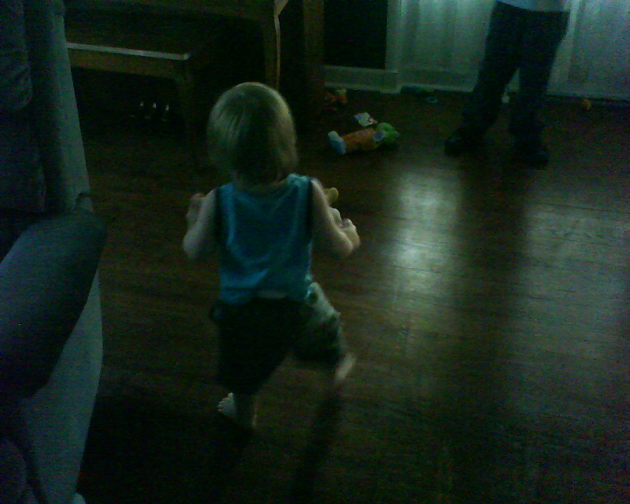 Isaiah Walks!
