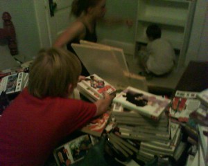 Slave labor, aka younger siblings